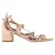 Aquazzura St Tropez Strik 50mm Sandalen in Beige Suède