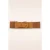 Corinne elastische riem in bruin