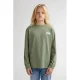 Petrol Industries longsleeve met backprint groen