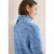 Cecil Dames Space dye coltrui in Blauw