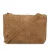 Shabbies Amsterdam suede crossbody tas Festival cognac