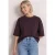 Sweatshirt met korte mouwen en ronde hals