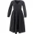 Lardini Midi-Jurk Lange Mouwen V-hals