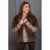 Like Flo Young imitatiebont vest – donkerbruin
