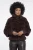 Rino & Pelle Feline.7002611 Jacket With Rib Cuffs Jackets 11099 Coffee Roast