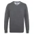 Asquith & Fox Herenkatoenrijke V-hals trui (Houtskool)