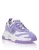 Philipp Plein Sneakers laag ‘Predator’  grijs / lila / wit