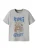 NAME IT Shirt ‘NKMBent’  saffier / bruin / grijs gemêleerd