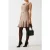 GUESS Dalia Sl Flared Dress Silk Taupe