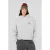 Prohibited hoodie met backprint grijs