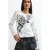 Desigual top met print – wit