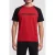 The Kooples Short-sleeved Raglan T-shirt W Front Print Rubis
