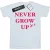 Li-cense Disney heren peter pan wordt nooit volwassen t-shirt