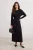 Trendyol Modest Dames Zwart Effen Maxi Lang A-lijn Modest Jurken