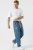 Baggy Denim Broek met Koord Taille