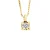 Ketting Diamond Solitaire 0,05 Cts Yellow Gold