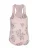 PJ Salvage Top ‘La Vie En Rose’  grijs / rosa