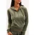 Juicy Couture Robertson Classic Jas Polyester Dames Groene Hoodie Sweater