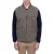 Timberland Herenvest met gewassen geribde kraag (Bladgroen)