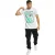 Looney Tunes Heren Bugs Bunny Gezicht T-Shirt (Wit)