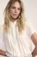 Tramontana Short-sleeve Blouse Lace Tapes C19-20-301 Blouse 001100-offwhite