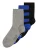 FALKE Sokken  blauw / grijs gemêleerd / zwart