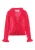 aleva Gebreid vest  magenta