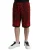 Rode Luipaardprint Shorts Stijl Pan75018