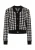 Dreimaster Vest Dames zwart en wit