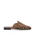 Sacha leren muiltjes panterprint beige