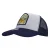 Heren Geborduurde Santorini Trucker Cap | Katoenen Ademend One Size Pet