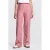JANSEN Amsterdam wide leg high waist broek oudroze