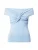 ABOUT YOU x Iconic by Tatiana Kucharova Top ‘Jaden’  lichtblauw
