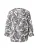 s.Oliver Blouse  zwart / wit