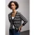 Street One Dames Gestreept vest in Zwart
