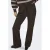 ONLY suede flared regular waist casual broek bruin