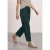 Street One Dames Broek met Straight Leg pijpen in casual pasvorm en omgeslagen boorden in Blauw