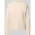 Christian Berg Woman Oversized gebreide pullover met geribde opstaande kraag