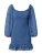 Love Triangle Jurk  blauw / donkerblauw