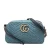 Tweedehands Kleine Gg Marmont Matelassé Denim Parel Crossbody