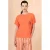 Oilily T-shirt oranje broderie