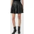 AllSaints Vena Lea Kilt Black