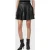 AllSaints Vena Lea Kilt Black