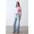 Dames Crop Slim Fit Polo T-shirt