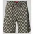 HUGO regular fit sweatshorts met logoprint