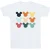 Li-cense Disney heren mickey mouse hoofden vierkant t-shirt
