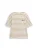 TOM TAILOR Shirt  lichtbeige / donkerbeige / zwart