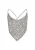 faina Top ‘Festive’  taupe / greige / offwhite