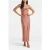 Forever New Blair Back Detail Midi Dress Dusty Rose