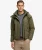 Microvezel Arctic Windcheater Jas met Capuchon Khaki